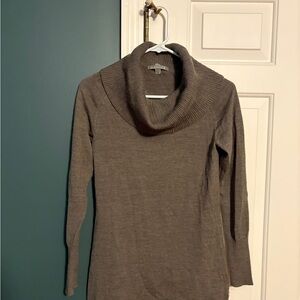 Smartwool Brown Cowl Neck Sweater